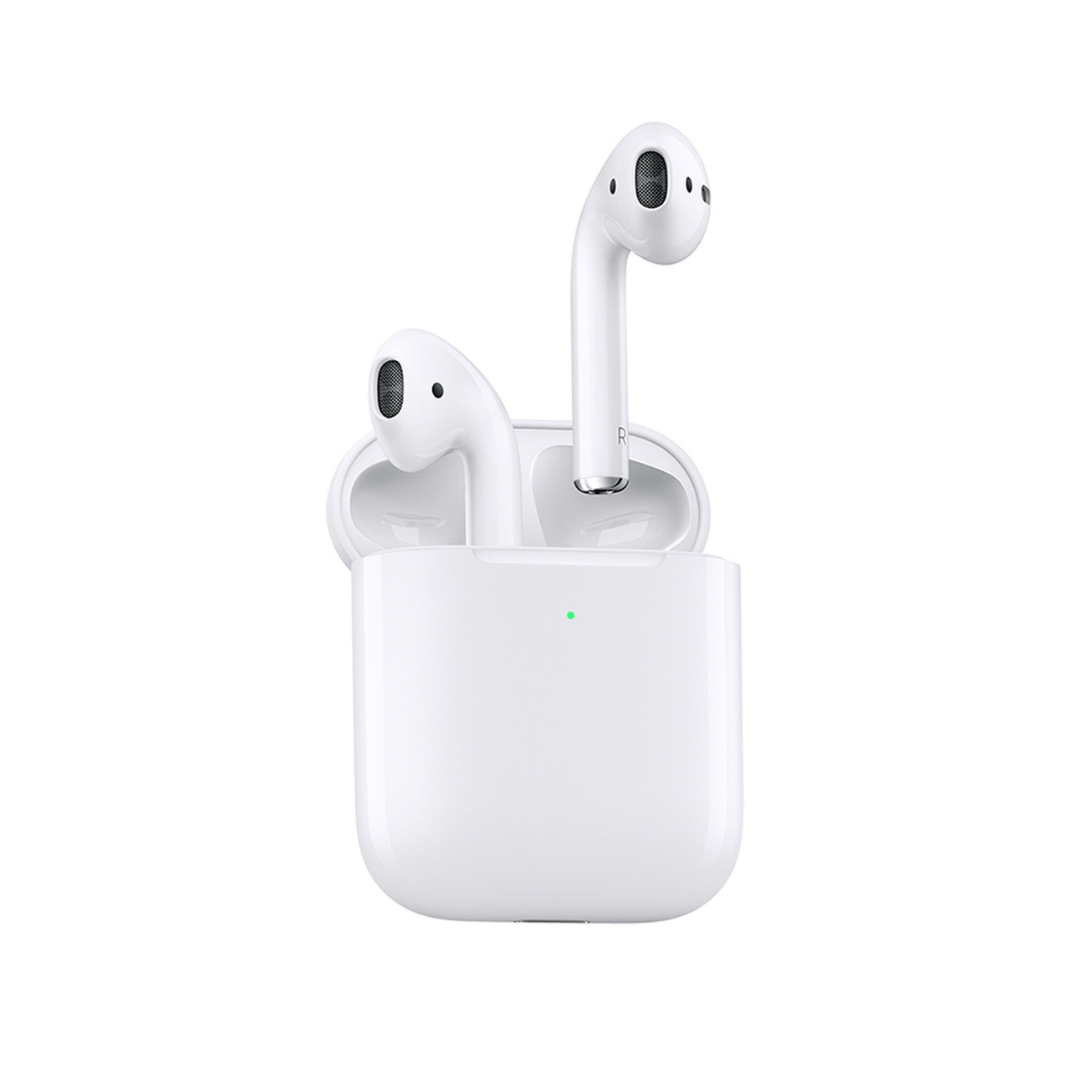Close up view of Airpods Gen 2
