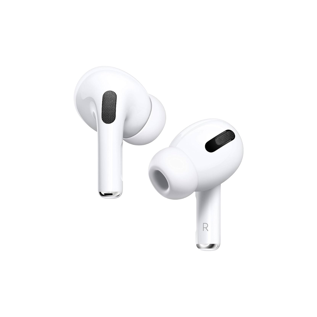 Close up view of Airpods Pro Gen 1 displayed