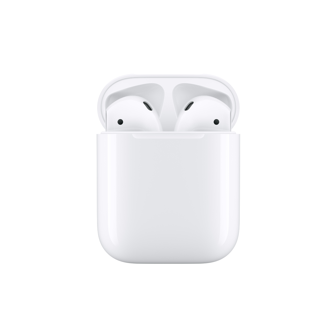 close up view of Airpods Gen 2 in charging case