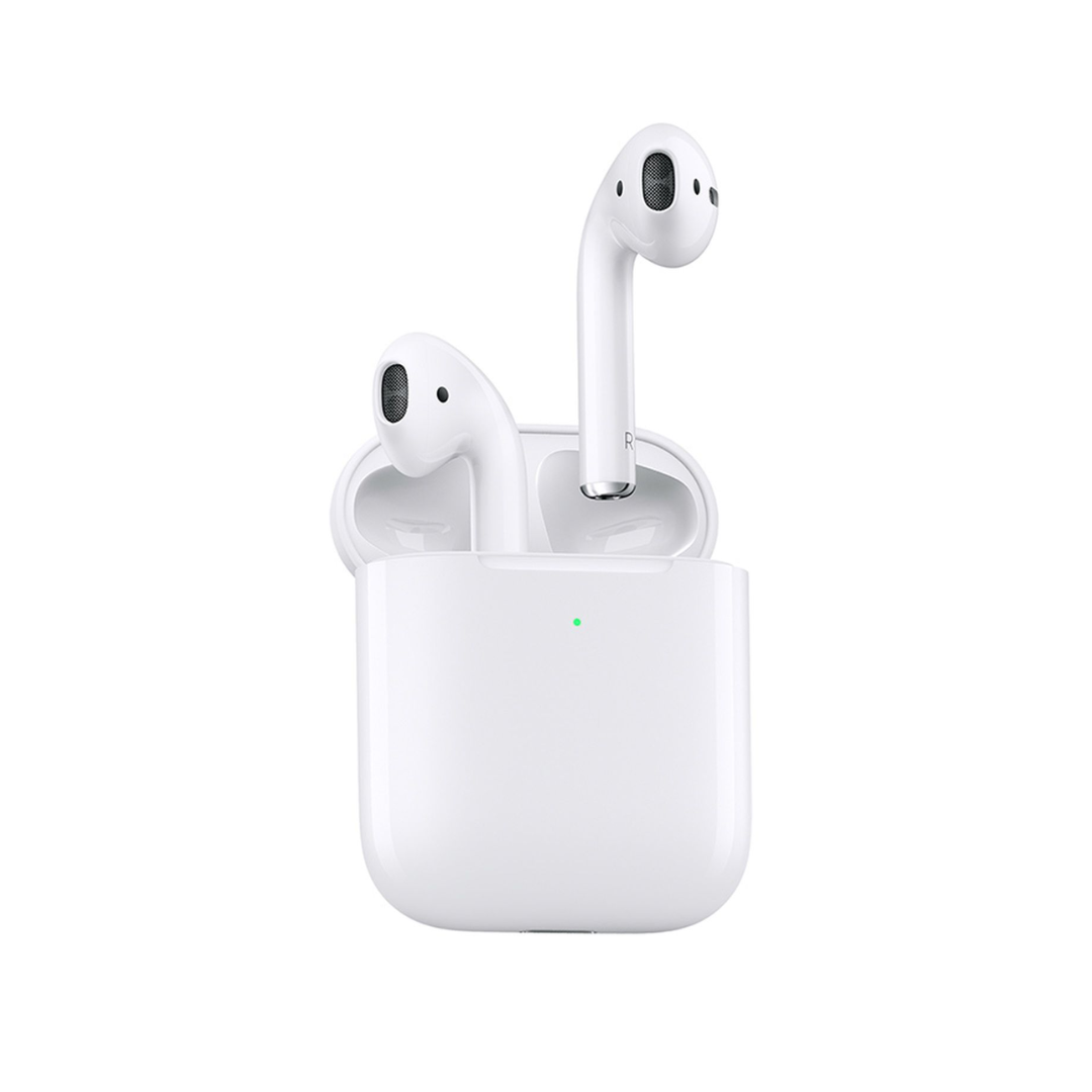 Close up view of Airpods Gen 2 