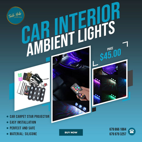 Car Interior Ambient Lights