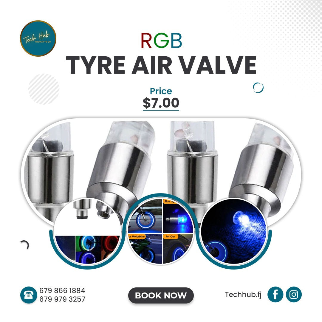RGB Tyre Air Valve