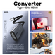 An image showing Type-C to HDMI Converter (HB21) and its usage to stunning 4K displays

