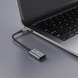An image showing Type-C to HDMI Converter (HB21) being connected to Laptop using type-c connection

