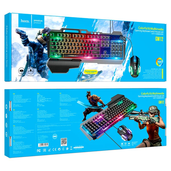 Gaming Keyboard & Mouse (GM12)