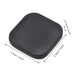 Close up view of bluetooth tag finder in black color stating the size measurements