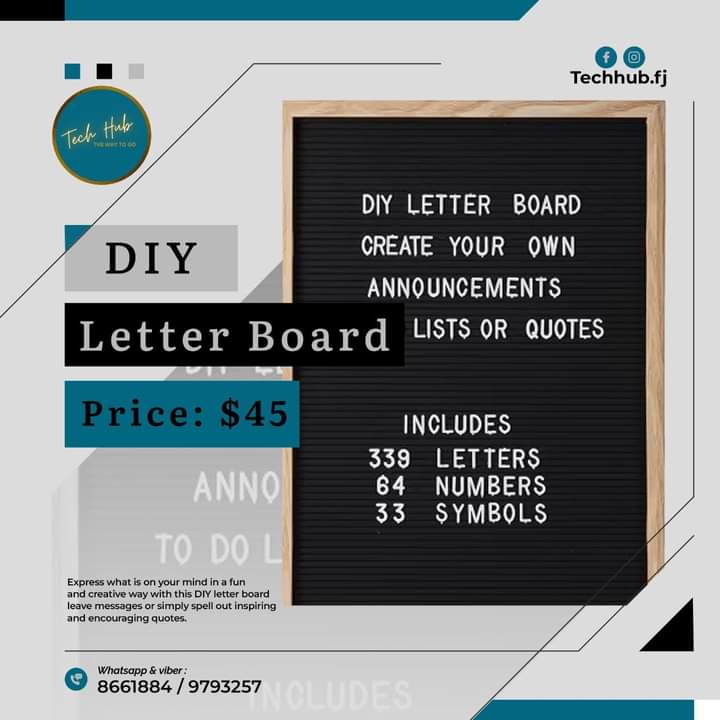 DIY Letter Board