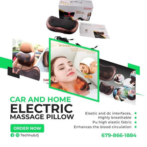 Electronic massage pillow