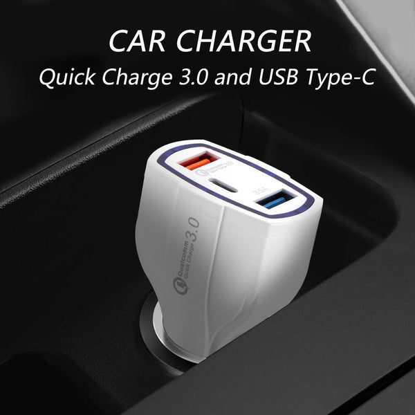 USB Car Charger Type C